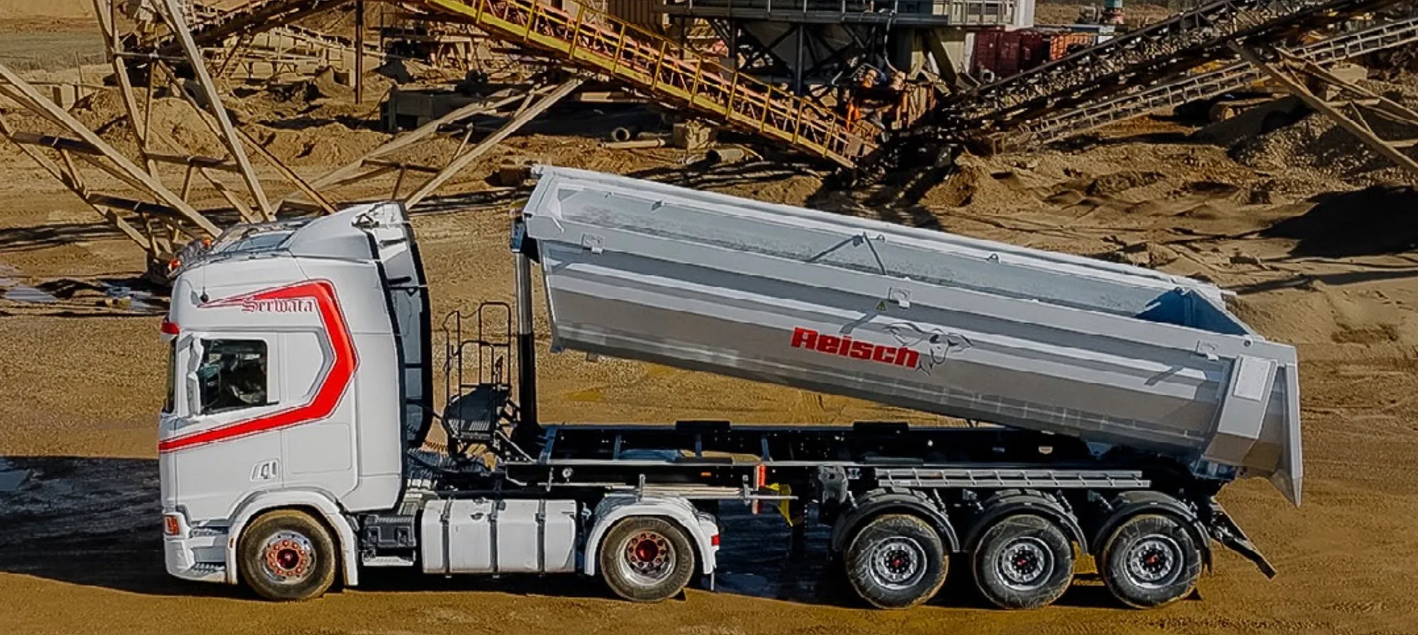 QuickSilver™-Auskleidung bei der Montage in der Werkstatt